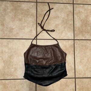 Urban outfitters motel halter top NWT
